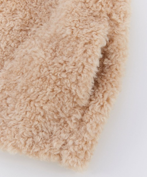 Ocean&Ground(オーシャン&グラウンド)の「ファーベスト(ベスト・キッズ・チャコール/アイボリー・140/120/110/100/90/130)」の10枚目の写真