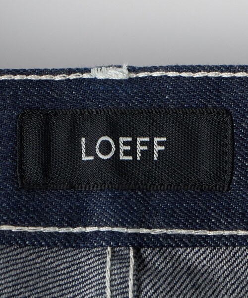 LOEFF（ロエフ）の「＜LOEFF＞13oz ストレート デニム（その他パンツ・レディース・ネイビー・0/2/1）」の3枚目の写真