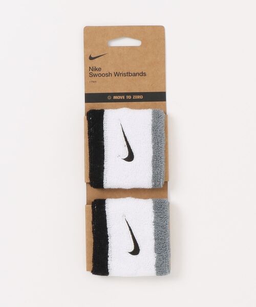 NIKE（ナイキ）の「《NIKEアパレル》ｽｳｯｼｭ ｸﾗｼｯｸ ﾘｽﾄﾊﾞﾝﾄﾞ 2P（バングル/リストバンド・メンズ・ブラック系その他/グレー/ブラック/ブルー系その他2/レッド/ピンク/ブラック×ホワイト/ホワイト系その他/ホワイト/ロイヤルブルー/パープル/ブルー系その他・フリー）」の3枚目の写真