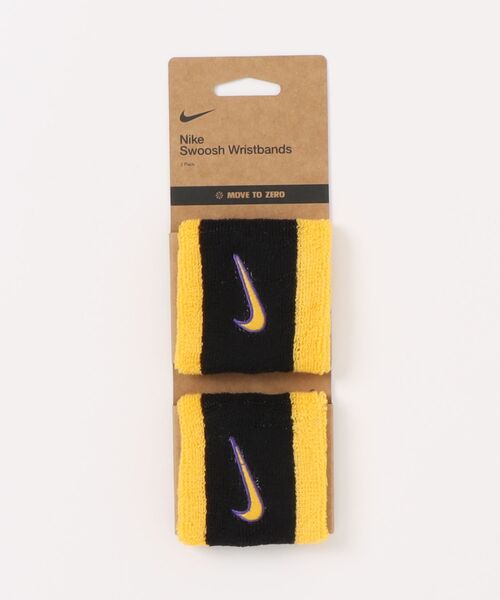 NIKE（ナイキ）の「《NIKEアパレル》ｽｳｯｼｭ ｸﾗｼｯｸ ﾘｽﾄﾊﾞﾝﾄﾞ 2P（バングル/リストバンド・メンズ・ブラック系その他/グレー/ブラック/ブルー系その他2/レッド/ピンク/ブラック×ホワイト/ホワイト系その他/ホワイト/ロイヤルブルー/パープル/ブルー系その他・フリー）」の6枚目の写真