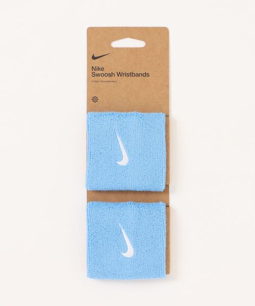NIKE(ナイキ)の「《NIKEアパレル》スウッシュ クラシック リストバンド 2P(バングル/リストバンド・メンズ・ブラック系その他/グレー/ブラック/ブルー系その他2/レッド/ピンク/ブラック×ホワイト/ホワイト系その他/ホワイト/ロイヤルブルー/パープル/ブルー系その他/その他/ライトブルー/ブルー系その他3/グリーン・フリー)」の8枚目の写真