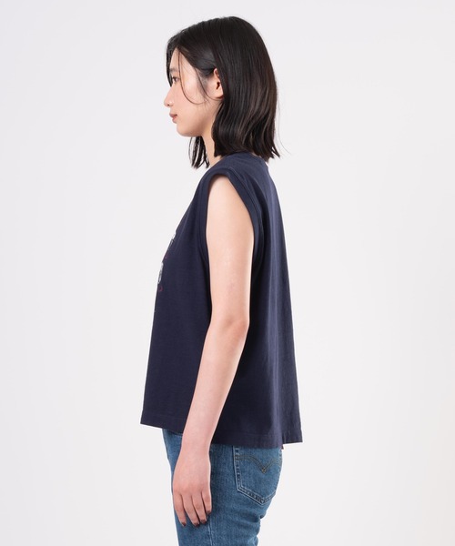 Levi's（リーバイス）の「Levi's/リーバイス BOXY タンクトップ（タンクトップ・レディース・ブルー・XS/S/M）」の9枚目の写真