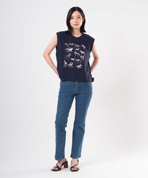 Levi's（リーバイス）の「Levi's/リーバイス BOXY タンクトップ（タンクトップ・レディース・ブルー・XS/S/M）」の11枚目の写真