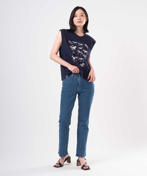 Levi's（リーバイス）の「Levi's/リーバイス BOXY タンクトップ（タンクトップ・レディース・ブルー・XS/S/M）」の13枚目の写真