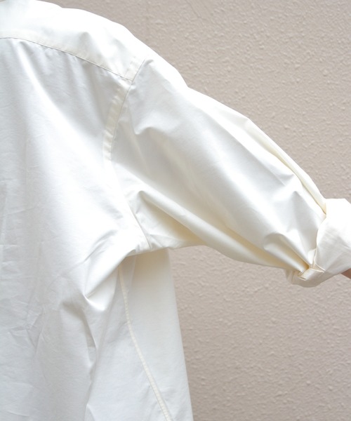 THE SHINZONE（ザ　シンゾーン）の「THE SHINZONE/シンゾーン　アンクルシャツ　UNCLE SHIRT（シャツ/ブラウス・レディース・ブルー/ナチュラル・FREE）」の16枚目の写真