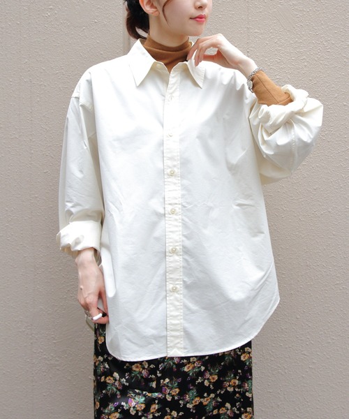 THE SHINZONE（ザ　シンゾーン）の「THE SHINZONE/シンゾーン　アンクルシャツ　UNCLE SHIRT（シャツ/ブラウス・レディース・ブルー/ナチュラル・FREE）」の19枚目の写真