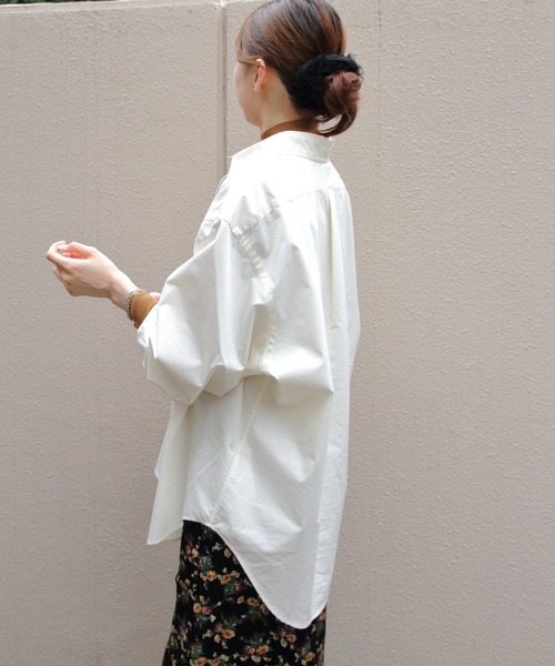 THE SHINZONE（ザ　シンゾーン）の「THE SHINZONE/シンゾーン　アンクルシャツ　UNCLE SHIRT（シャツ/ブラウス・レディース・ブルー/ナチュラル・FREE）」の20枚目の写真