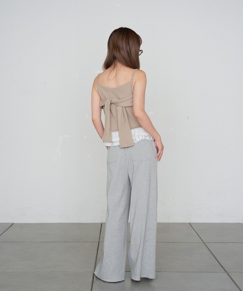 RAY CASSIN(レイカズン)の「レイヤードデザインキャミ(キャミソール・レディース・グレー/ベージュ/ネイビー・FREE)」の21枚目の写真