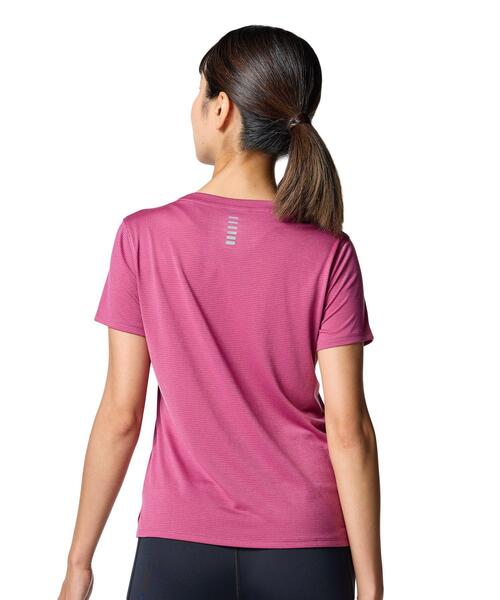 UNDER ARMOUR（アンダーアーマー）の「UAローンチ ショートスリーブTシャツ（ランニング/レディース）（Tシャツ/カットソー・レディース・ピンク系・M/L）」の2枚目の写真