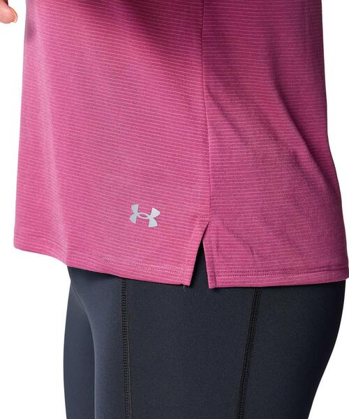 UNDER ARMOUR（アンダーアーマー）の「UAローンチ ショートスリーブTシャツ（ランニング/レディース）（Tシャツ/カットソー・レディース・ピンク系・M/L）」の5枚目の写真