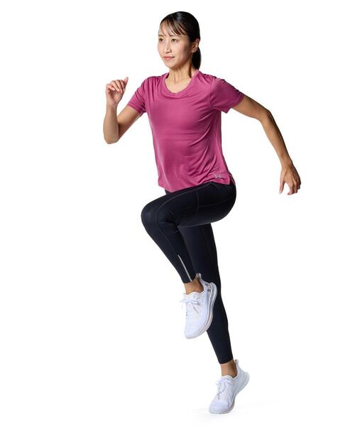 UNDER ARMOUR（アンダーアーマー）の「UAローンチ ショートスリーブTシャツ（ランニング/レディース）（Tシャツ/カットソー・レディース・ピンク系・M/L）」の6枚目の写真