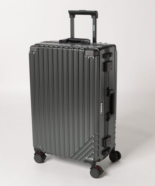 SAC'S BAR セレクト（サックスバーセレクト）の「【TOM'S/トムス】 キャリーケース 55L（スーツケース/キャリーバッグ・メンズ・ガンメタ/ブラック・FREE）」の2枚目の写真