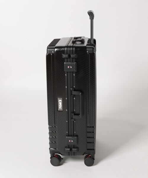 SAC'S BAR セレクト（サックスバーセレクト）の「【TOM'S/トムス】 キャリーケース 55L（スーツケース/キャリーバッグ・メンズ・ガンメタ/ブラック・FREE）」の3枚目の写真