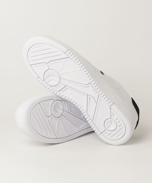 POLO RALPH LAUREN(ポロ ラルフ ローレン)の「マスターズ コート レザー スニーカー(スニーカー・メンズ・ホワイト・10D/10.5D/5D/6D/7D/7.5D/8D/8.5D/9D/9.5D)」の7枚目の写真