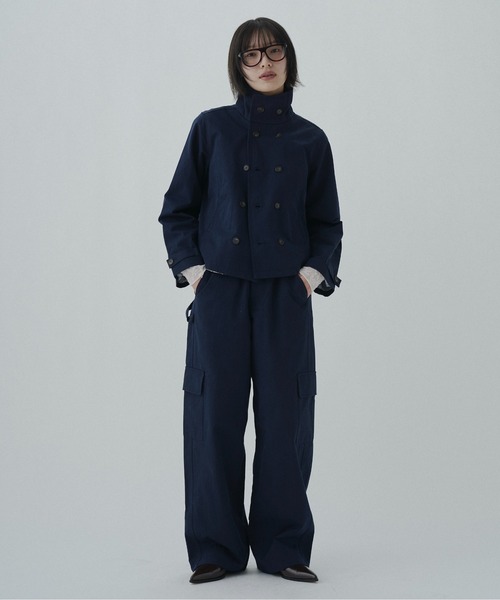 floral cargo pants / 小花柄ワイドカーゴパンツ（カーゴパンツ