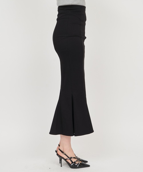 ROYAL PARTY（ロイヤルパーティー）の「ガムストレッチマーメイドスカート‘25a（スカート・レディース・ブラック/ブラウン/ベージュ/ネイビー・SMALL/MEDIUM）」の6枚目の写真