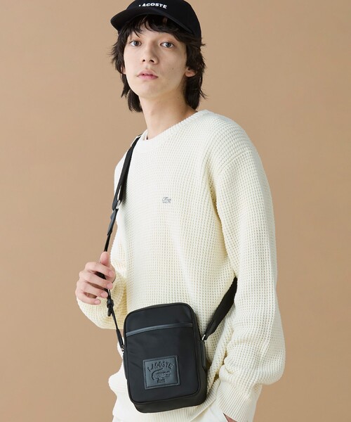 セール】ラコステクラシックス ナイロンミニショルダーポーチ