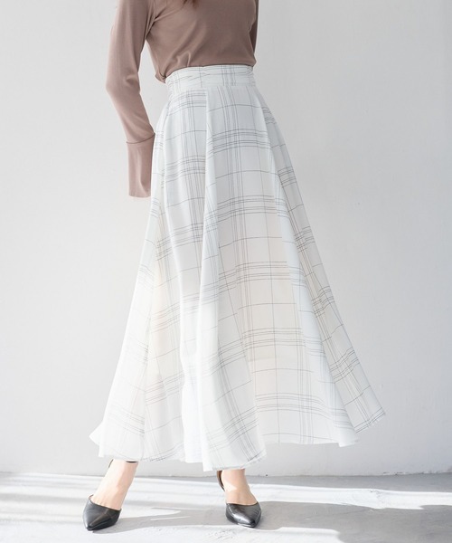 Andemiu(アンデミュウ)の「【25ー26ss新作/WEB限定】アソートフレアスカート25NEW597950(スカート・レディース・ブラック系その他/レッド系8/ネイビー/ブルー系その他6/ライトベージュ/ダークブラウン系9/ホワイト系その他6/ベージュ系その他2/グレー/ネイビー系8/ホワイト系4/ピンク系2/ホワイト系7/ブルー系その他5/ブルー系その他4/ブラック系9/ブルー系その他7・フリー/FREE)」の3枚目の写真