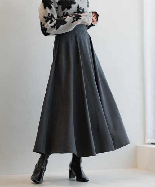 Andemiu(アンデミュウ)の「【25ー26ss新作/WEB限定】アソートフレアスカート25NEW597950(スカート・レディース・ブラック系その他/レッド系8/ネイビー/ブルー系その他6/ライトベージュ/ダークブラウン系9/ホワイト系その他6/ベージュ系その他2/グレー/ネイビー系8/ホワイト系4/ピンク系2/ホワイト系7/ブルー系その他5/ブルー系その他4/ブラック系9/ブルー系その他7・フリー/FREE)」の10枚目の写真