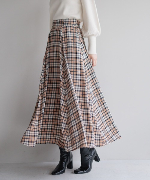 Andemiu(アンデミュウ)の「【25ー26ss新作/WEB限定】アソートフレアスカート25NEW597950(スカート・レディース・ブラック系その他/レッド系8/ネイビー/ブルー系その他6/ライトベージュ/ダークブラウン系9/ホワイト系その他6/ベージュ系その他2/グレー/ネイビー系8/ホワイト系4/ピンク系2/ホワイト系7/ブルー系その他5/ブルー系その他4/ブラック系9/ブルー系その他7・フリー/FREE)」の9枚目の写真