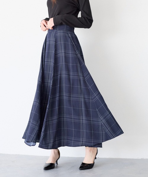 Andemiu(アンデミュウ)の「【25ー26ss新作/WEB限定】アソートフレアスカート25NEW597950(スカート・レディース・ブラック系その他/レッド系8/ネイビー/ブルー系その他6/ライトベージュ/ダークブラウン系9/ホワイト系その他6/ベージュ系その他2/グレー/ネイビー系8/ホワイト系4/ピンク系2/ホワイト系7/ブルー系その他5/ブルー系その他4/ブラック系9/ブルー系その他7・フリー/FREE)」の12枚目の写真