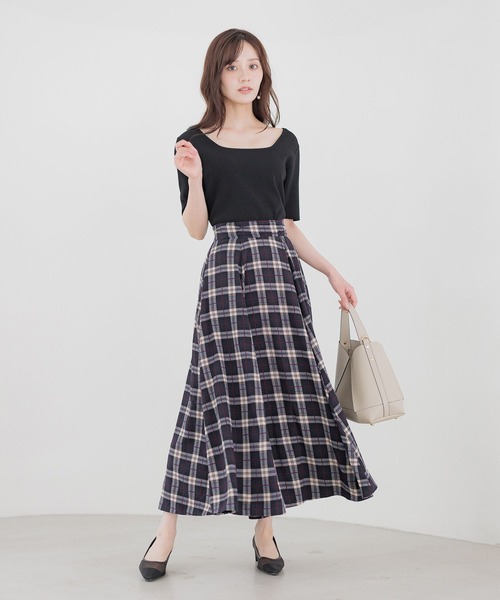 Andemiu(アンデミュウ)の「【25ー26ss新作/WEB限定】アソートフレアスカート25NEW597950(スカート・レディース・ブラック系その他/レッド系8/ネイビー/ブルー系その他6/ライトベージュ/ダークブラウン系9/ホワイト系その他6/ベージュ系その他2/グレー/ネイビー系8/ホワイト系4/ピンク系2/ホワイト系7/ブルー系その他5/ブルー系その他4/ブラック系9/ブルー系その他7・フリー/FREE)」の20枚目の写真