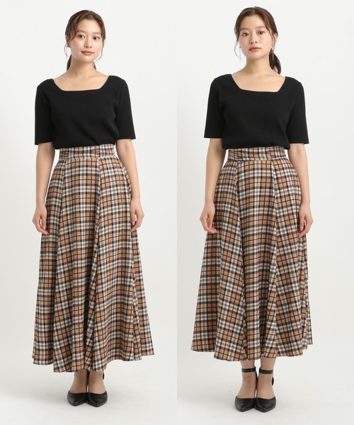 Andemiu(アンデミュウ)の「【25ー26ss新作/WEB限定】アソートフレアスカート25NEW597950(スカート・レディース・ブラック系その他/レッド系8/ネイビー/ブルー系その他6/ライトベージュ/ダークブラウン系9/ホワイト系その他6/ベージュ系その他2/グレー/ネイビー系8/ホワイト系4/ピンク系2/ホワイト系7/ブルー系その他5/ブルー系その他4/ブラック系9/ブルー系その他7・フリー/FREE)」の18枚目の写真