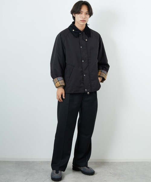 Barbour（バブアー）の「[Barbour/バブアー] 別注 中綿入り TRANSPORT トランスポートジャケット（その他アウター・レディース・オリーブ/グレイッシュベージュ/ブラック・34/36/38/40/42）」の18枚目の写真