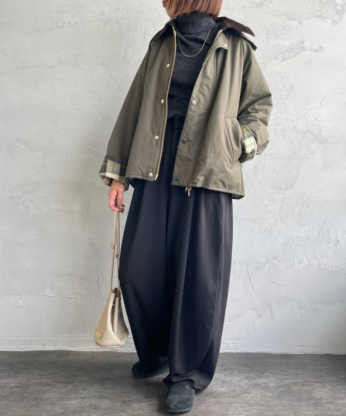 【美品・別注✨】 Barbour トランスポート transport ジャケット Barbour コート アウター 「Barbour/バブアー」 別注 中綿入り