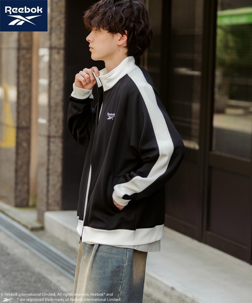 セール】Reebok リーボック オーバーサイズ袖ラインワンポイントロゴ