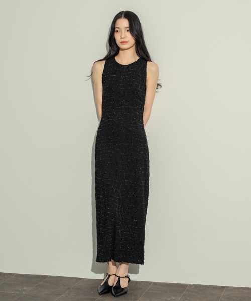 NEUNA（ヌナ）の「ワッフルペンシルドレス（ワンピース）」 - WEAR