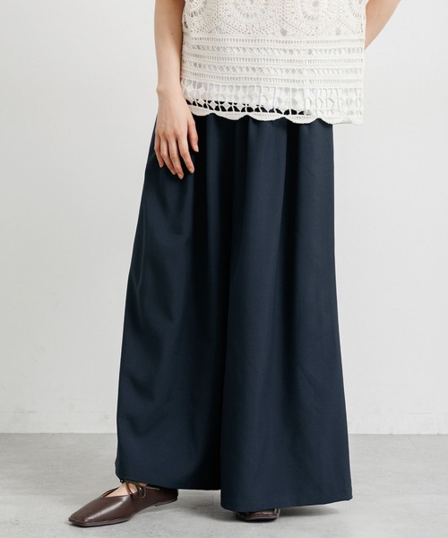 studio CLIP（スタディオクリップ）の「ウエストドロストスカーチョ（その他パンツ・レディース・モカ/ネイビー/ブラック・FREE）」の22枚目の写真