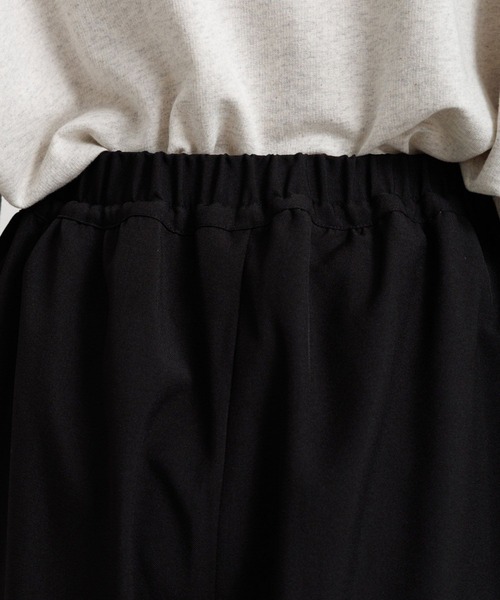 studio CLIP（スタディオクリップ）の「ウエストドロストスカーチョ（その他パンツ・レディース・モカ/ネイビー/ブラック・FREE）」の5枚目の写真