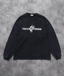 The Endless Summer | TES CALIFORNIA LOGO PIGMENT LONG SLEEVE BIG T-SHIRT / ロンT(Tシャツ/カットソー)