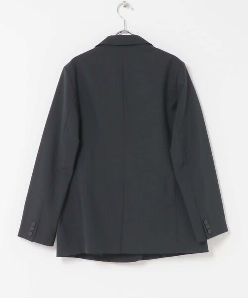 URBAN RESEARCH ROSSO WOMEN(アーバンリサーチ ロッソ)の「ウール混防シワテーラードジャケット(その他アウター・レディース・グレー/ネイビー・38/36)」の9枚目の写真