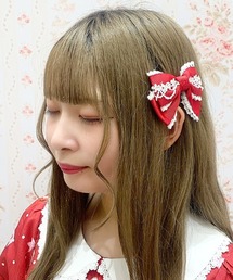 Chalmiere | リボンクリップセット(バレッタ/ヘアクリップ)