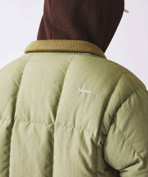 WDS ナンガ 別注 リブ ダウンジャケット ベージュ Mサイズ NANGA / ナンガ 別注 リブ ダウンジャケット ベージュ Mサイズ NANGA