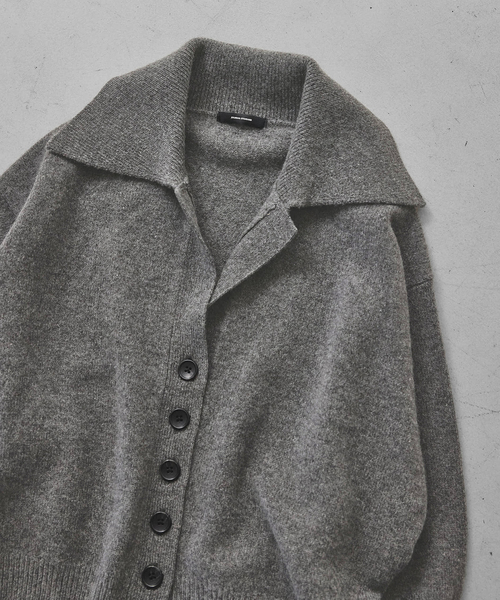 セール】MUSICオープンカラーカーディガン（カーディガン/ボレロ