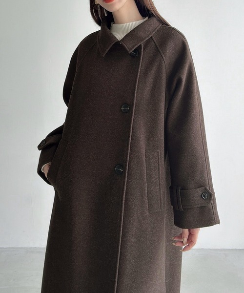 3wayカラーロングコート（ステンカラーコート）｜Meiru（メイル）の