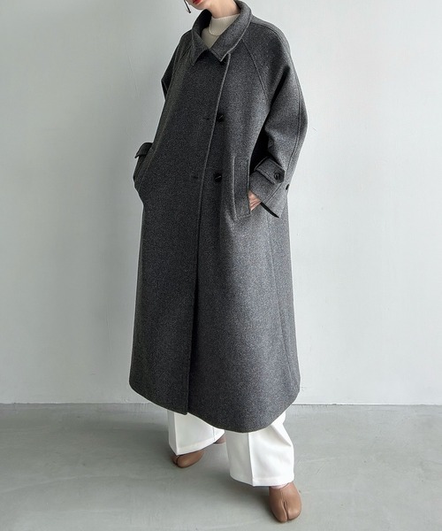 セール】3wayカラーロングコート（ステンカラーコート）｜Meiru