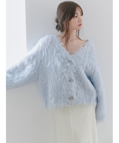 SNIDEL(スナイデル)の「カットレースナロースカート(スカート・レディース・ダークグレー・0)」の7枚目の写真