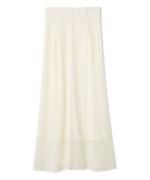 SNIDEL(スナイデル)の「カットレースナロースカート(スカート・レディース・ダークグレー・0)」の2枚目の写真