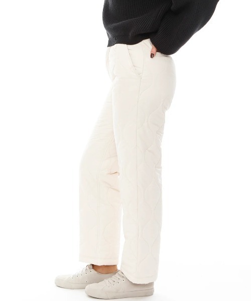 RVCA(ルーカ)の「【RVCA/ルーカ】23AW Quiltted pants/ナイロンキルティングパンツ(その他パンツ・レディース・ブラック/ホワイト・MEDIUM/SMALL)」の7枚目の写真