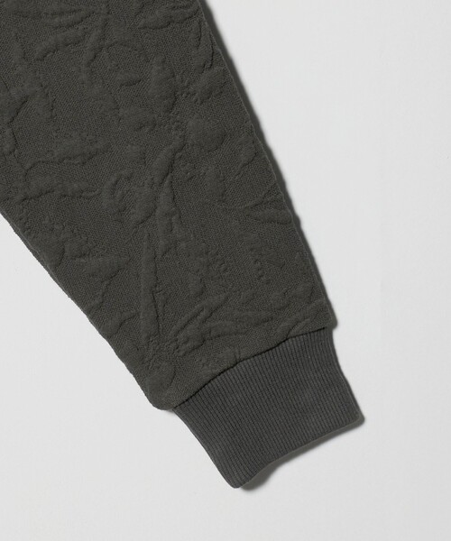 BEAUTY&YOUTH UNITED ARROWS（ビューティーアンドユースユナイテッドアローズ）の「ボタニカルジャガード プルオーバー（Tシャツ/カットソー・レディース・ブラック/ダークグレー/オフホワイト/ライム・FREE）」の6枚目の写真