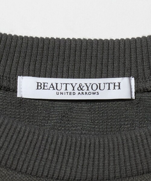 BEAUTY&YOUTH UNITED ARROWS（ビューティーアンドユースユナイテッドアローズ）の「ボタニカルジャガード プルオーバー（Tシャツ/カットソー・レディース・ブラック/ダークグレー/オフホワイト/ライム・FREE）」の18枚目の写真
