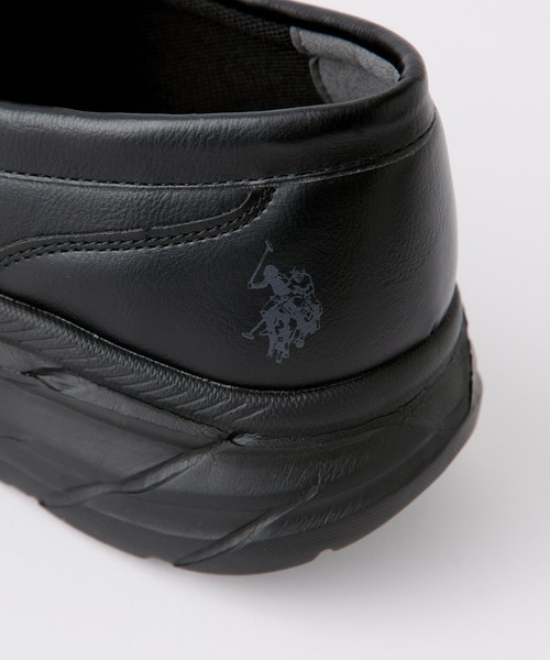 U.S. POLO ASSN.（ユーエスポロアッスン）の「U.S. POLO ASSN. /ユーエスポロアッスン 別注 ボリュームソール コインローファースニーカー（ローファー・レディース・ブラウン/ブラック・25cm/24cm/23cm）」の14枚目の写真