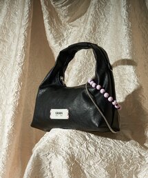 GRAIN | 【GRAIN/グレイン】ビーズチャーム付き2wayハンドバッグ(トートバッグ)