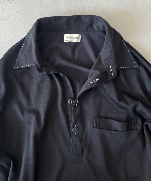 KAIKO(カイコー)の「KAIKO × gourmet jeans Gjty (good job thank you) vol.01(シャツ/ブラウス・メンズ・ブラック/ホワイト・1/2)」の9枚目の写真
