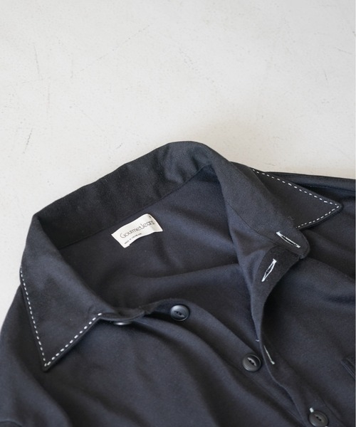 KAIKO(カイコー)の「KAIKO × gourmet jeans Gjty (good job thank you) vol.01(シャツ/ブラウス・メンズ・ブラック/ホワイト・1/2)」の12枚目の写真