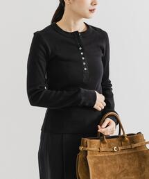 URBAN RESEARCH | ヘンリーネックリブカットソー(Tシャツ/カットソー)